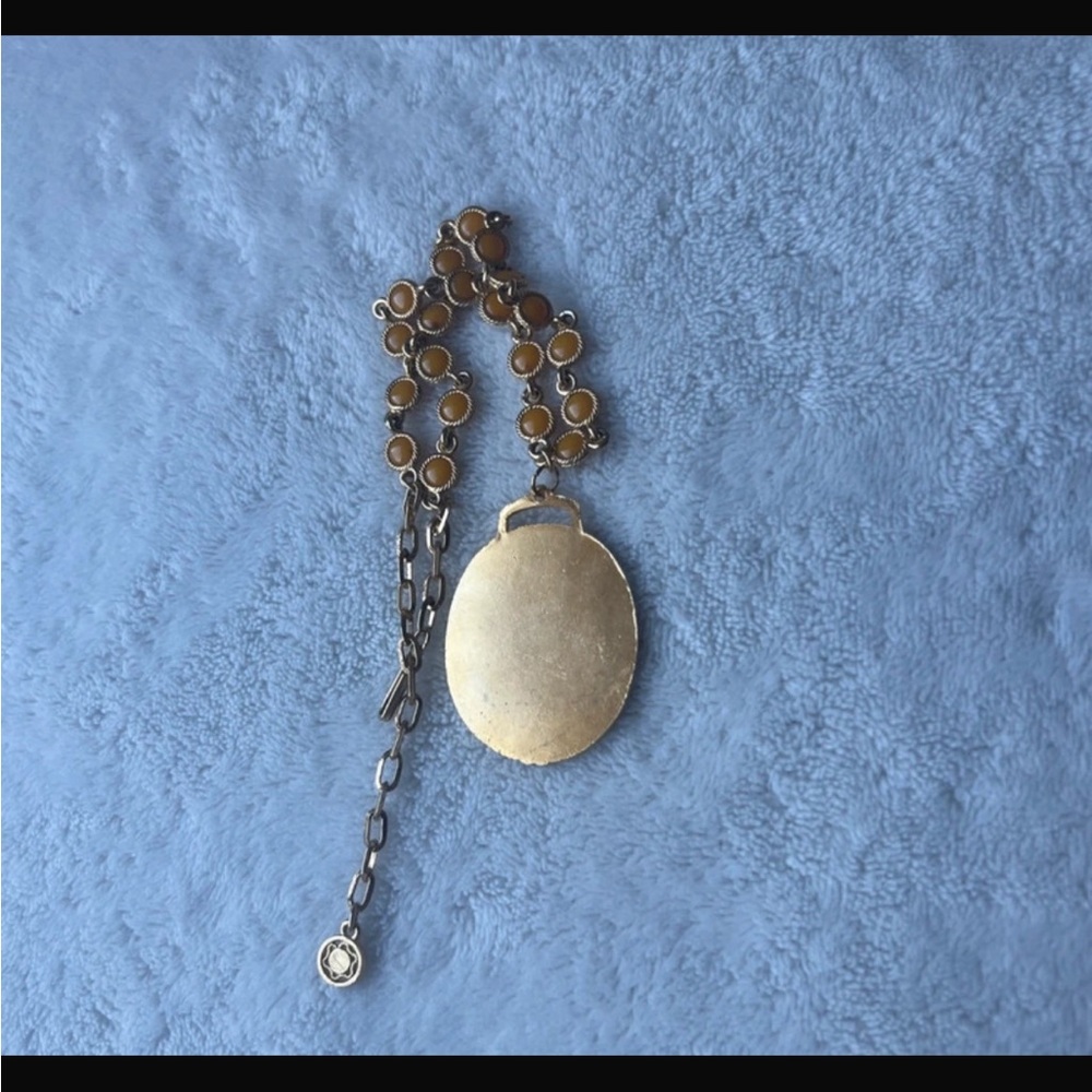 Elegant Gold and Black Horse Pendant Necklace - Picture 7 of 7